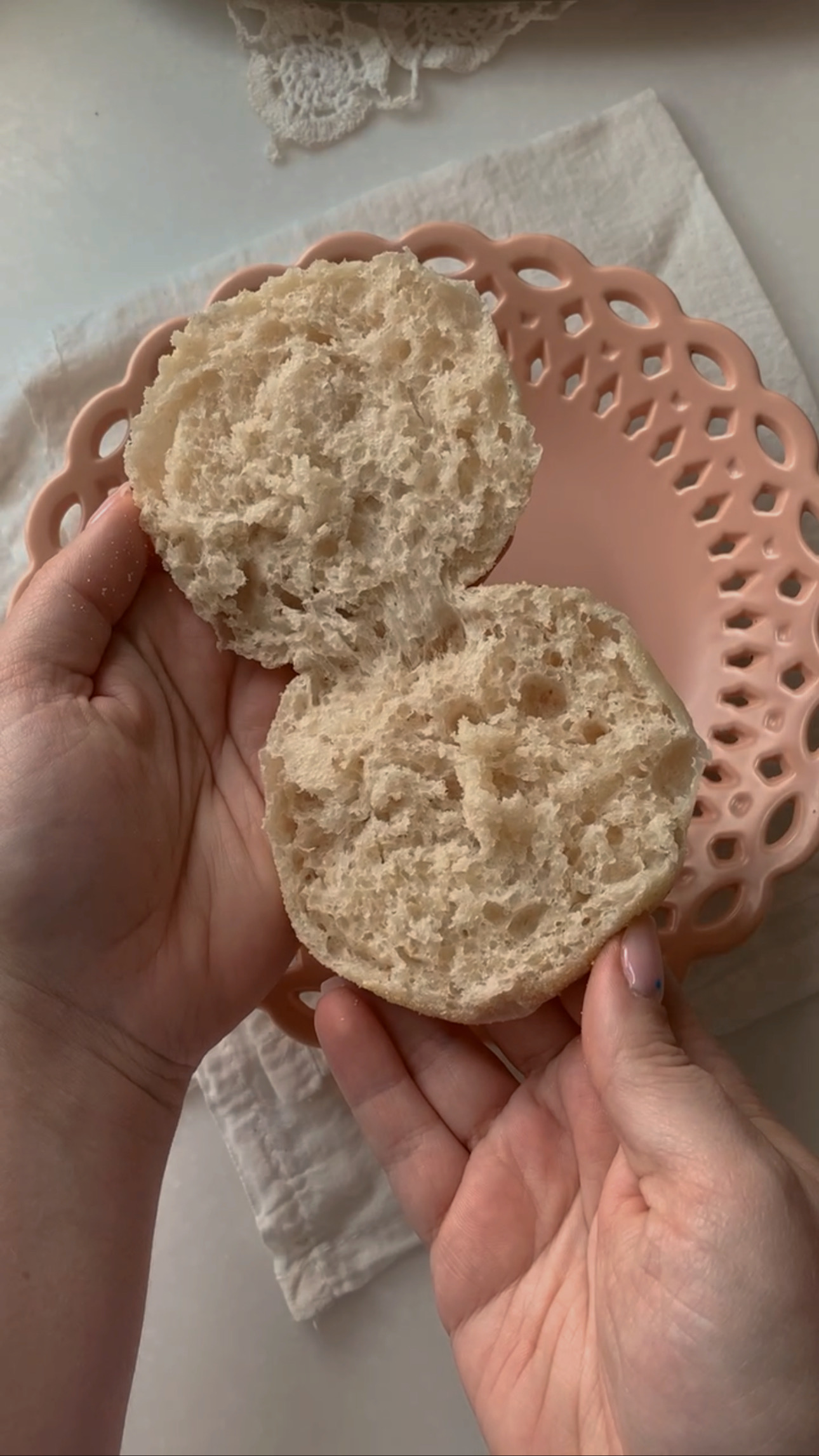 Sourdough English Muffins